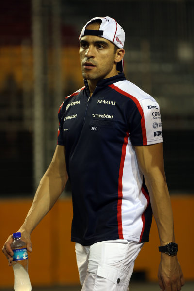 Marina Bay Circuit, Singapore.
Thursday 19th September 2013.
Pastor Maldonado, Williams F1.
World Copyright: Andy Hone/LAT Photographic.
ref: Digital Image HONZ0620 Marina Bay Circuit, Singapore.
Thursday 19th September 2013.
Pastor Maldonado, Williams F1.
World Copyright: Andy Hone/LAT Photographic.
ref: Digital Image HONZ0620