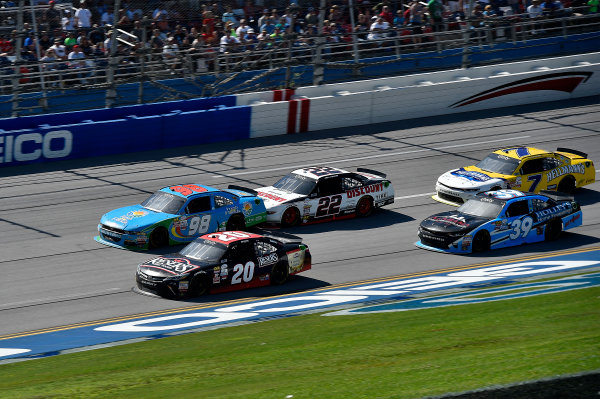 NASCAR Xfinity Series
Sparks Energy 300
Talladega Superspeedway, Talladega, AL USA
Saturday 6 May 2017
Erik Jones, Reser's American Classic Toyota Camry and Aric Almirola, Fresh From Florida Ford Mustang
World Copyright: Rusty Jarrett
LAT Images
ref: Digital Image 17TAL1rj_2793 NASCAR Xfinity Series
Sparks Energy 300
Talladega Superspeedway, Talladega, AL USA
Saturday 6 May 2017
Erik Jones, Reser's American Classic Toyota Camry and Aric Almirola, Fresh From Florida Ford Mustang
World Copyright: Rusty Jarrett
LAT Images
ref: Digital Image 17TAL1rj_2793