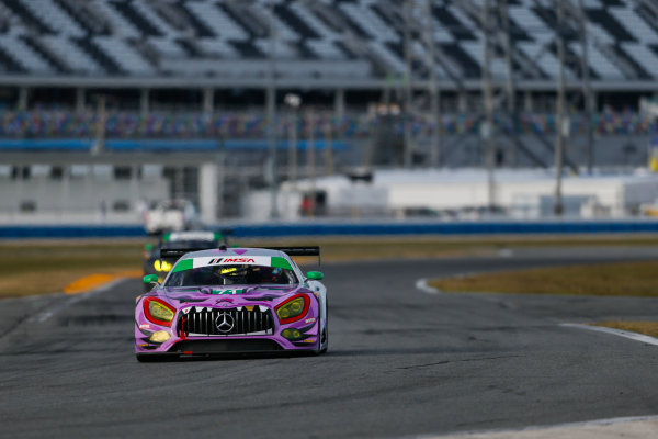 IMSA WeatherTech SportsCar Championship
The Roar Before the Rolex 24
Daytona International Speedway
Daytona Beach, FL USA
Friday 5 January 2018
#71 P1 Motorsports Mercedes AMG GT3, GTD: Kenton Koch, Robert Foley III, Juan Perez, Loris Spinelli
World Copyright: Jake Galstad
LAT Images