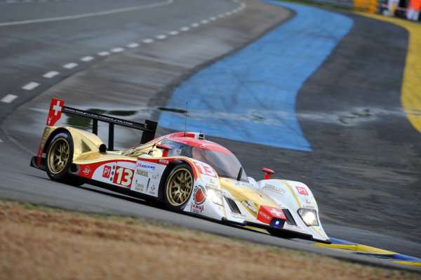 Circuit de La Sarthe, Le Mans, France. 6th - 13th June 2010.
Andrea Bellichi / Jean-Christophe Boullion / Guy Smith, Rebellion Racing, No
13 Lola-Judd B10/60. Action. 
World Copyright: Jeff Bloxham/LAT Photographic
Digital Image DSC_8118
jpg