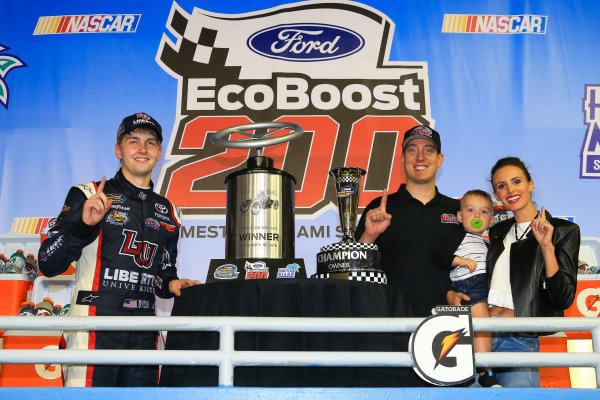 18 November, 2016, Homestead, Florida USA
William Byron wins Ford EcoBoost 200
©2016, Jim Fluharty / LAT Photo USA 18 November, 2016, Homestead, Florida USA
William Byron wins Ford EcoBoost 200
©2016, Jim Fluharty / LAT Photo USA