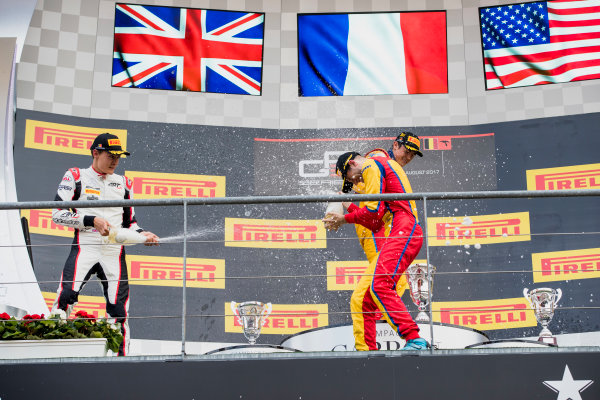2017 GP3 Series Round 5.
Spa-Francorchamps, Spa, Belgium.
Sunday 27 August 2017.
George Russell (GBR, ART Grand Prix), Giuliano Alesi (FRA, Trident), Ryan Tveter (USA, Trident).
Photo: Zak Mauger/GP3 Series Media Service.
ref: Digital Image _56I3113 2017 GP3 Series Round 5.
Spa-Francorchamps, Spa, Belgium.
Sunday 27 August 2017.
George Russell (GBR, ART Grand Prix), Giuliano Alesi (FRA, Trident), Ryan Tveter (USA, Trident).
Photo: Zak Mauger/GP3 Series Media Service.
ref: Digital Image _56I3113