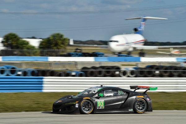 2017 WeatherTech SportsCar Championship - IMSA February Test
Sebring International Raceway, Sebring, FL USA
Thursday 23 February 2017
93, Acura, Acura NSX, GTD, Andy Lally, Katherine Legge, Mark Wilkins
World Copyright: Richard Dole/LAT Images
ref: Digital Image RD_2_17_72