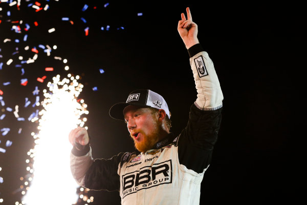 NASCAR XFINITY Series
VisitMyrtleBeach.com 300
Kentucky Speedway
Sparta, KY USA
Saturday 23 September 2017
Tyler Reddick, BBR/Jason Aldean Chevrolet Camaro celebrates
World Copyright: Barry Cantrell
LAT Images