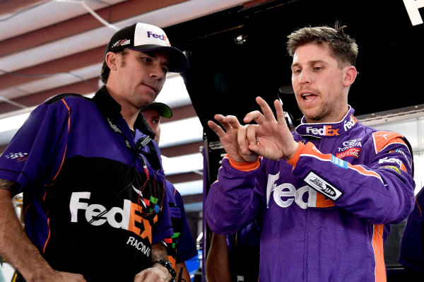 Monster Energy NASCAR Cup Series
Alabama 500
Talladega Superspeedway
Talladega, AL USA
Friday 13 October 2017
Denny Hamlin, Joe Gibbs Racing, FedEx Ground Toyota Camry
World Copyright: Rusty Jarrett
LAT Images