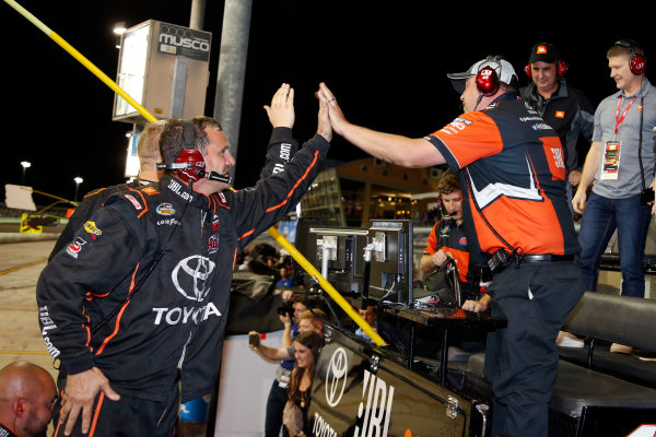 NASCAR Camping World Truck Series
Ford EcoBoost 200
Homestead-Miami Speedway, Homestead, FL USA
Friday 17 November 2017
Christopher Bell, JBL Toyota Tundra championship celebration
World Copyright: Lesley Ann Miller
LAT Images NASCAR Camping World Truck Series
Ford EcoBoost 200
Homestead-Miami Speedway, Homestead, FL USA
Friday 17 November 2017
Christopher Bell, JBL Toyota Tundra championship celebration
World Copyright: Lesley Ann Miller
LAT Images