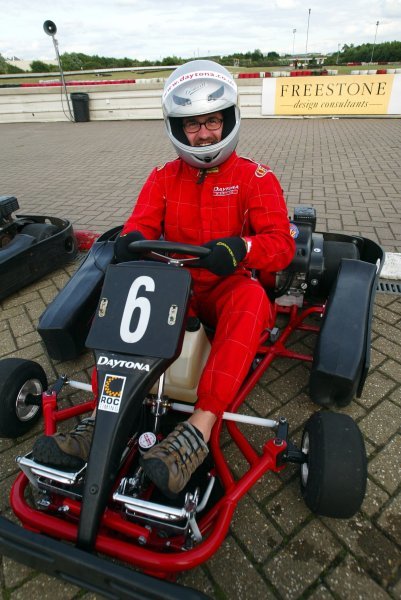 Last year's SMI class winner Russell Batchelor (GBR) Sutton Motorsport Images put in another solid performance to finish second overall.
Sutton Motorsport Images Annual Karting Grand Prix; Daytona International Raceway, Milton Keynes, England, 24 July 2003.
DIGITAL IMAGE


