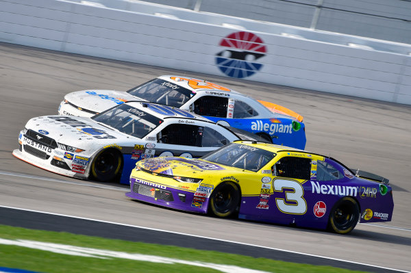 2017 NASCAR Xfinity Series - Boyd Gaming 300
Las Vegas Motor Speedway - Las Vegas, NV USA
Saturday 11 March 2017
Ty Dillon, Cole Custer and Spencer Gallagher
World Copyright: Nigel Kinrade/LAT Images
ref: Digital Image 17LAS1nk06010