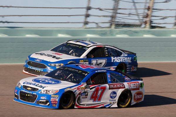 Monster Energy NASCAR Cup Series
Ford EcoBoost 400
Homestead-Miami Speedway, Homestead, FL USA
Sunday 19 November 2017
AJ Allmendinger, JTG Daugherty Racing, Kroger ClickList Chevrolet SS
World Copyright: Matthew T. Thacker
LAT Images