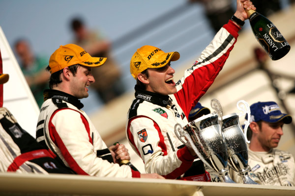 Circuit Paul Ricard, France. 1st - 3rd April 2011.
Six Hours Of Castellet.
Karim Ojjeh / Gary Chalandon / Tom Kimber-Smith, Graeves Motorsport, Zytek Z11SN Nissan on the podium
Portrait.
World Copyright: Drew Gibson/LAT Photographic.
ref: Digital Image _Y2Z2256 Circuit Paul Ricard, France. 1st - 3rd April 2011.
Six Hours Of Castellet.
Karim Ojjeh / Gary Chalandon / Tom Kimber-Smith, Graeves Motorsport, Zytek Z11SN Nissan on the podium
Portrait.
World Copyright: Drew Gibson/LAT Photographic.
ref: Digital Image _Y2Z2256