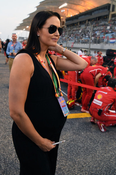 Minttu Virtanen (FIN) wife of Kimi Raikkonen (FIN) Ferrari on the grid at Formula One World Championship, Rd3, Bahrain Grand Prix Race, Bahrain International Circuit, Sakhir, Bahrain, Sunday 16 April 2017.
BEST IMAGE Minttu Virtanen (FIN) wife of Kimi Raikkonen (FIN) Ferrari on the grid at Formula One World Championship, Rd3, Bahrain Grand Prix Race, Bahrain International Circuit, Sakhir, Bahrain, Sunday 16 April 2017.
BEST IMAGE
