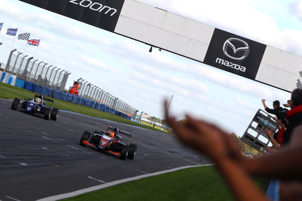 2016 BRDC F3 Championship,
Donington Park, Leicestershire. 10th - 11th September 2016.
Matheus Leist (BRA) Double R Racing BRDC F3.
World Copyright: Ebrey / LAT Photographic. 2016 BRDC F3 Championship,
Donington Park, Leicestershire. 10th - 11th September 2016.
Matheus Leist (BRA) Double R Racing BRDC F3.
World Copyright: Ebrey / LAT Photographic.