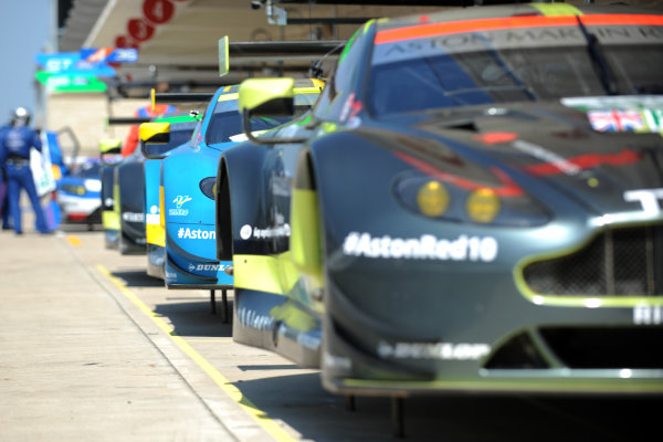 2017 FIA World Endurance Championship,
COTA, Austin, Texas, USA. 14th-16th September 2017,
#97 Aston Martin Racing Aston Martin Vantage: Darren Turner, Jonny Adam, Daniel Serra 
World Copyright. May/JEP/LAT Images 