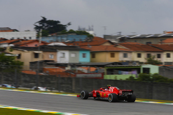 Kimi Raikkonen, Ferrari SF71H.