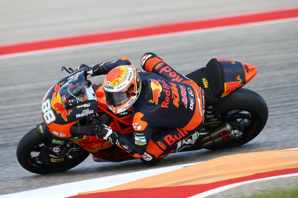 2017 Moto2 Championship - Round 3
Circuit of the Americas, Austin, Texas, USA
Friday 21 April 2017
Ricard Cardus, Red Bull KTM Ajo
World Copyright: Gold and Goose Photography/LAT Images
ref: Digital Image Moto2-500-2149 2017 Moto2 Championship - Round 3
Circuit of the Americas, Austin, Texas, USA
Friday 21 April 2017
Ricard Cardus, Red Bull KTM Ajo
World Copyright: Gold and Goose Photography/LAT Images
ref: Digital Image Moto2-500-2149