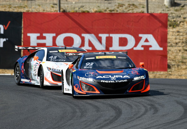 Pirelli World Challenge
Grand Prix of Sonoma
Sonoma Raceway, Sonoma, CA USA
Friday 15 September 2017
Peter Kox, Ryan Eversley
World Copyright: Richard Dole
LAT Images
ref: Digital Image RD_NOCAL_17_017