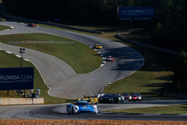 1-4 October 2014, Braselton, Georgia USA
 01, Ford, Riley DP, P, Scott Pruett, Memo Rojas, Scott Dixon 88,  85, Chevrolet, ORECA FLM09, PC, Chris Miller, Stephen Simpson, Mikhail Goikhberg 007, Aston Martin, V12 Vantage, GTD, Al Carter, James Davison, David Block
©2014, Michael L. Levitt
LAT Photo USA