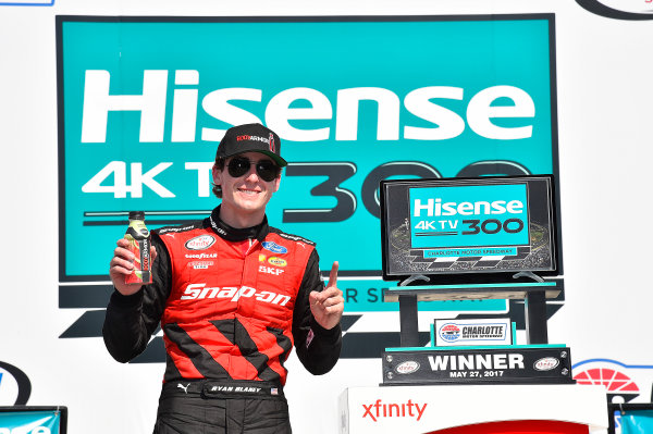 NASCAR Xfinity Series
Hisense 4K TV 300
Charlotte Motor Speedway, Concord, NC USA
Saturday 27 May 2017
Ryan Blaney, Snap-On Ford Mustang
World Copyright: Rusty Jarrett
LAT Images
ref: Digital Image 17CLT2rj_9616 NASCAR Xfinity Series
Hisense 4K TV 300
Charlotte Motor Speedway, Concord, NC USA
Saturday 27 May 2017
Ryan Blaney, Snap-On Ford Mustang
World Copyright: Rusty Jarrett
LAT Images
ref: Digital Image 17CLT2rj_9616