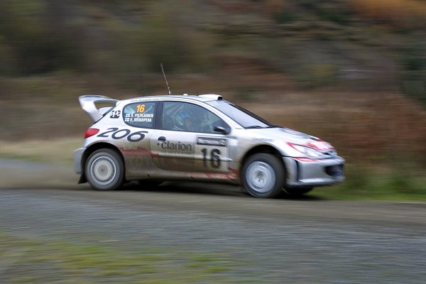 2001 FIA World Rally Championship.
Rally Of Great Britain. Cardiff, Wales.
November 22-25th.
Harri Rovanpera, Peugeot 206 WRC.
Stage Five.
Photo: Paul Dowker/LAT Photographic.
World - LAT Photographic.
8
9mb DIgital File Only 2001 FIA World Rally Championship.
Rally Of Great Britain. Cardiff, Wales.
November 22-25th.
Harri Rovanpera, Peugeot 206 WRC.
Stage Five.
Photo: Paul Dowker/LAT Photographic.
World - LAT Photographic.
8
9mb DIgital File Only