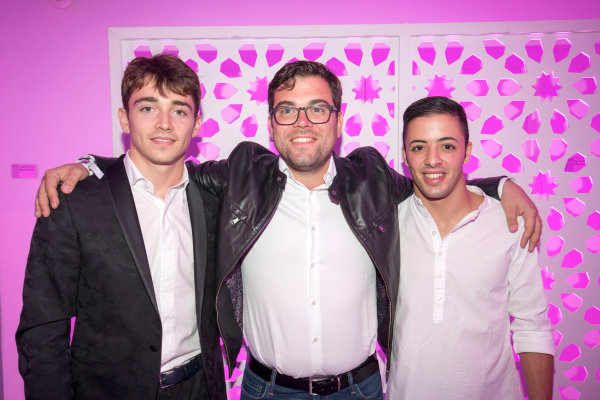 2017 Awards Evening.
Yas Marina Circuit, Abu Dhabi, United Arab Emirates.
Sunday 26 November 2017.
Charles Leclerc (MCO, PREMA Racing), Antonio Fuoco (ITA, PREMA Racing).
Photo: Zak Mauger/FIA Formula 2/GP3 Series.
ref: Digital Image _56I3515 2017 Awards Evening.
Yas Marina Circuit, Abu Dhabi, United Arab Emirates.
Sunday 26 November 2017.
Charles Leclerc (MCO, PREMA Racing), Antonio Fuoco (ITA, PREMA Racing).
Photo: Zak Mauger/FIA Formula 2/GP3 Series.
ref: Digital Image _56I3515