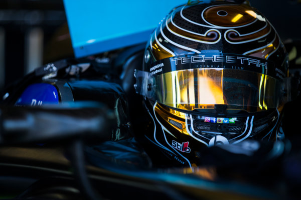 2016/2017 FIA Formula E Championship.
Marrakesh ePrix, Circuit International Automobile Moulay El Hassan, Marrakesh, Morocco.
Ma Qing Hau (CHN), Techeetah, Spark-Renault, Renault Z.E 16. 
Saturday 12 November 2016.
Photo: Sam Bloxham/LAT/Formula E
ref: Digital Image _SBB6945