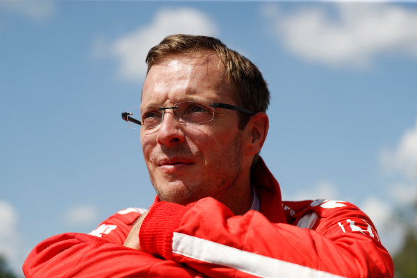 Verizon IndyCar Series
Honda Indy 200 at Mid-Ohio
Mid-Ohio Sports Car Course, Lexington, OH USA
Monday 31 July 2017
Sebastien Bourdais tests his Honda IndyCar for the first time since his major crash at the Indy 500
World Copyright: Michael L. Levitt
LAT Images