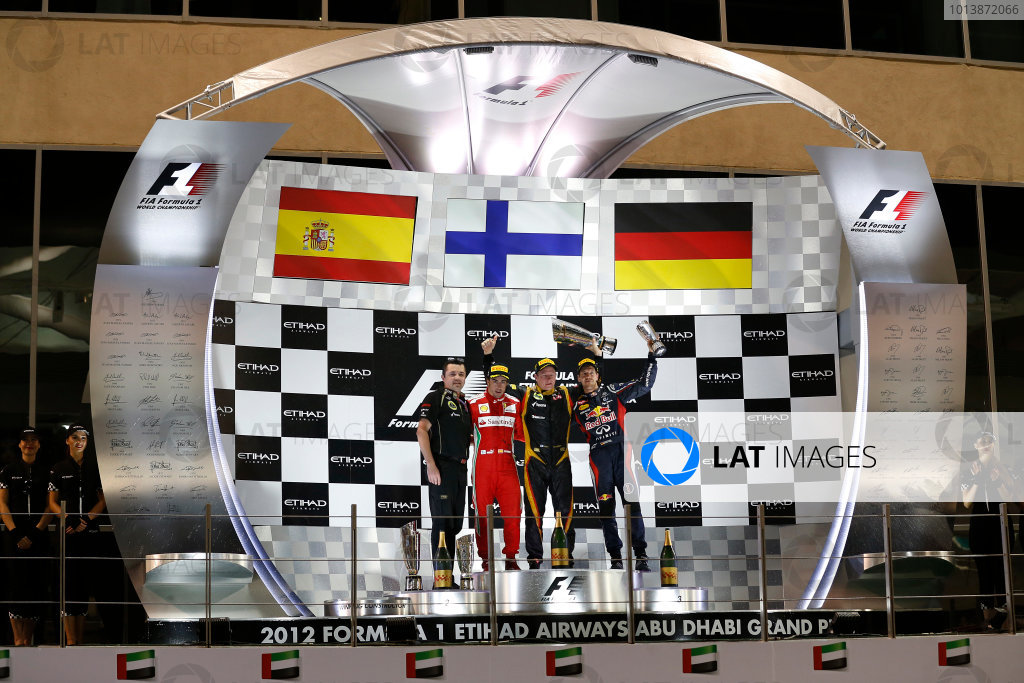 2012 Abu Dhabi Gp Leave Him Alone He Knows What He S Doing