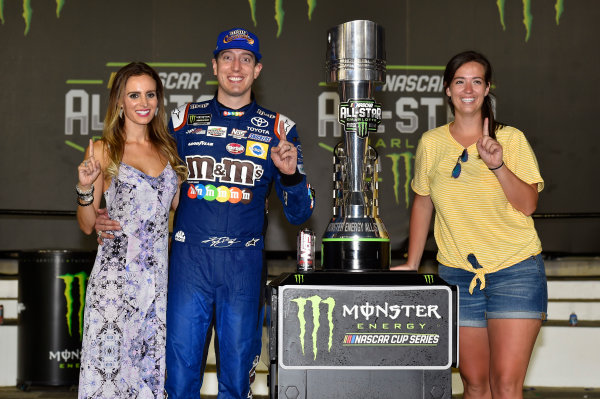 Monster Energy NASCAR Cup Series
Monster Energy NASCAR All-Star Race
Charlotte Motor Speedway, Concord, NC USA
Saturday 20 May 2017
Kyle Busch, Joe Gibbs Racing, M&M's Caramel Toyota Camry celebrates his win in Victory Lane
World Copyright: Nigel Kinrade
LAT Images
ref: Digital Image 17CLT1nk07408 Monster Energy NASCAR Cup Series
Monster Energy NASCAR All-Star Race
Charlotte Motor Speedway, Concord, NC USA
Saturday 20 May 2017
Kyle Busch, Joe Gibbs Racing, M&M's Caramel Toyota Camry celebrates his win in Victory Lane
World Copyright: Nigel Kinrade
LAT Images
ref: Digital Image 17CLT1nk07408