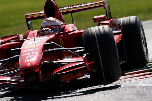 2007 Italian Grand Prix
Autodromo di Monza, Monza, Italy.
7th - 9th September 2007.
Kimi Raikkonen, Ferrari F2007. Action.
World Copyright: Lorenzo Bellanca/LAT Photographic
ref: Digital Image _64I6180 2007 Italian Grand Prix
Autodromo di Monza, Monza, Italy.
7th - 9th September 2007.
Kimi Raikkonen, Ferrari F2007. Action.
World Copyright: Lorenzo Bellanca/LAT Photographic
ref: Digital Image _64I6180