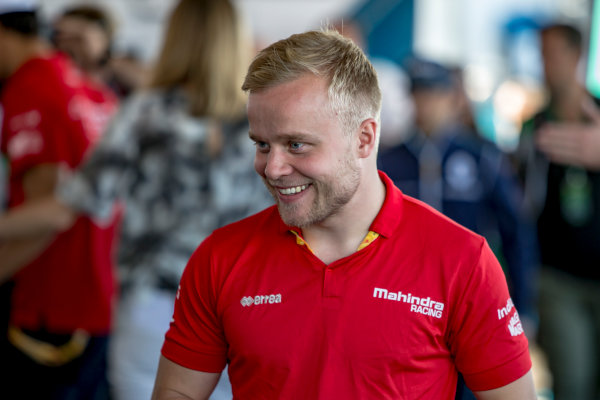 2016/2017 FIA Formula E Championship.
Marrakesh ePrix, Circuit International Automobile Moulay El Hassan, Marrakesh, Morocco.
Saturday 12 November 2016.
Felix Rosenqvist (SWE), Mahindra Racing, Spark-Mahindra, Mahindra M3ELECTRO. 
Photo: Zak Mauger/Jaguar Racing
ref: Digital Image _L0U7357