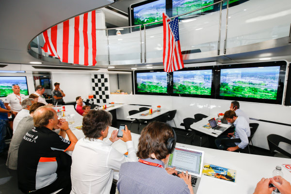 Monte Carlo, Monaco.
Sunday 28 May 2017.
McLaren adopts a distinctly American feel in the hospitality area, in celebration of their participation in the Indy 500 with Fernando Alonso, McLaren.
World Copyright: Andy Hone/LAT Images
ref: Digital Image _ONZ0890 Monte Carlo, Monaco.
Sunday 28 May 2017.
McLaren adopts a distinctly American feel in the hospitality area, in celebration of their participation in the Indy 500 with Fernando Alonso, McLaren.
World Copyright: Andy Hone/LAT Images
ref: Digital Image _ONZ0890
