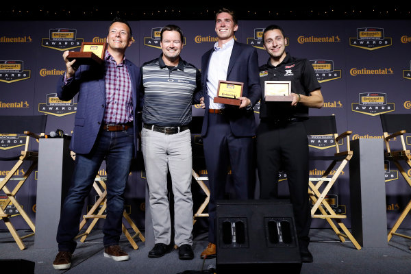 IMSA Continental Tire SportsCar Challenge
Series Awards Banquet
Road Atlanta, Braselton GA
Friday 6 October 2017
Eric Foss, Travis Roffler and Dillon MacHavern & Dylan Murcott with Championship ring
World Copyright: Michael L. Levitt
LAT Images IMSA Continental Tire SportsCar Challenge
Series Awards Banquet
Road Atlanta, Braselton GA
Friday 6 October 2017
Eric Foss, Travis Roffler and Dillon MacHavern & Dylan Murcott with Championship ring
World Copyright: Michael L. Levitt
LAT Images