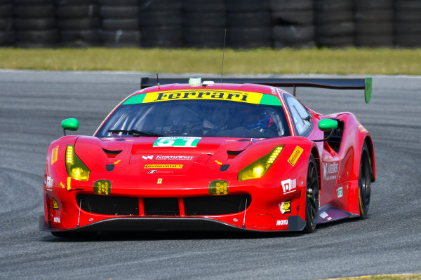 IMSA WeatherTech SportsCar Championship
The Roar Before the Rolex 24
Daytona International Speedway
Daytona Beach, FL USA
Friday 5 January 2018
#51 Spirit of Race Ferrari 488 GT3: Paul Dalla Lana, Pedro Lamy, Mathias Lauda, Daniel Serra
World Copyright: Richard Dole
LAT Images