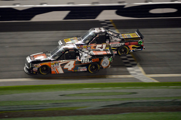 2017 Camping World Truck - NextEra Energy Resources 250
Daytona International Speedway, Daytona Beach, FL USA
Friday 24 February 2017
Christopher Bell, Myatt Snider
World Copyright: John K Harrelson / LAT Images
ref: Digital Image 17DAY2jh_05135