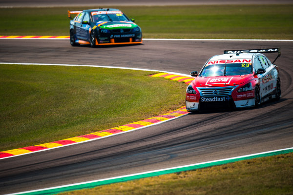 2017 Supercars Championship Round 6. 
Darwin Triple Crown, Hidden Valley Raceway, Northern Territory, Australia.
Friday June 16th to Sunday June 18th 2017.
Michael Caruso drives the #23 Nissan Motorsport Nissan Altima.
World Copyright: Daniel Kalisz/LAT Images
Ref: Digital Image 160617_VASCR6_DKIMG_0213.JPG