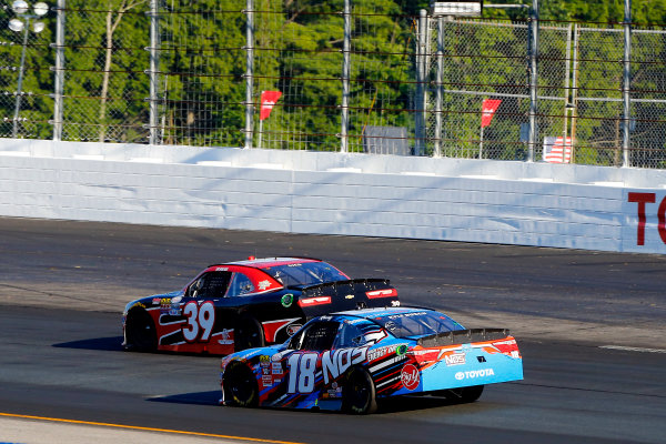 NASCAR XFINITY Series
Overton?s 200
New Hampshire Motor Speedway, Loudon, NH USA
Saturday 15 July 2017
Ryan Sieg, RSS Racing Chevrolet Camaro and Kyle Busch, NOS Energy Drink Toyota Camry
World Copyright: Russell LaBounty
LAT Images