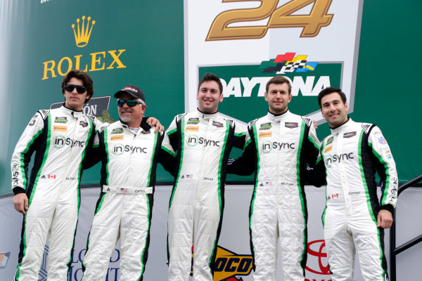 2017 Rolex 24 Hours.
Daytona, Florida, USA
Saturday 28 January 2017.
#28 Alegra Motorsports Porsche 911 GT3 R: Daniel Morad, Jesse Lazare, Carlos de Quesada, Michael de Quesada, Michael Christensen
World Copyright: Alexander Trienitz/LAT Images
ref: Digital Image 2017-24h-Daytona-AT1-2997 2017 Rolex 24 Hours.
Daytona, Florida, USA
Saturday 28 January 2017.
#28 Alegra Motorsports Porsche 911 GT3 R: Daniel Morad, Jesse Lazare, Carlos de Quesada, Michael de Quesada, Michael Christensen
World Copyright: Alexander Trienitz/LAT Images
ref: Digital Image 2017-24h-Daytona-AT1-2997