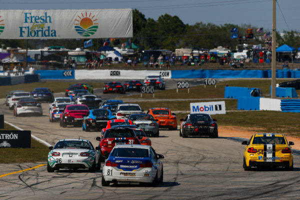 2017 IMSA Continental Tire SportsCar Challenge
Visit Sebring 120
Sebring International Raceway, Sebring, FL USA
Friday 17 March 2017
Continental Tire SportsCar Challenge, Start
World Copyright: Jake Galstad/LAT Images
ref: Digital Image lat-galstad-SIR-0317-14009 2017 IMSA Continental Tire SportsCar Challenge
Visit Sebring 120
Sebring International Raceway, Sebring, FL USA
Friday 17 March 2017
Continental Tire SportsCar Challenge, Start
World Copyright: Jake Galstad/LAT Images
ref: Digital Image lat-galstad-SIR-0317-14009