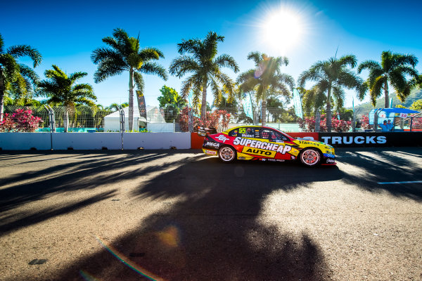 2017 Supercars Championship Round 7. 
Townsville 400, Reid Park, Townsville, Queensland, Australia.
Friday 7th July to Sunday 9th July 2017.
Chaz Mostert drives the #55 Supercheap Auto Racing Ford Falcon FGX.
World Copyright: Daniel Kalisz/ LAT Images
Ref: Digital Image 070717_VASCR7_DKIMG_1898.jpg