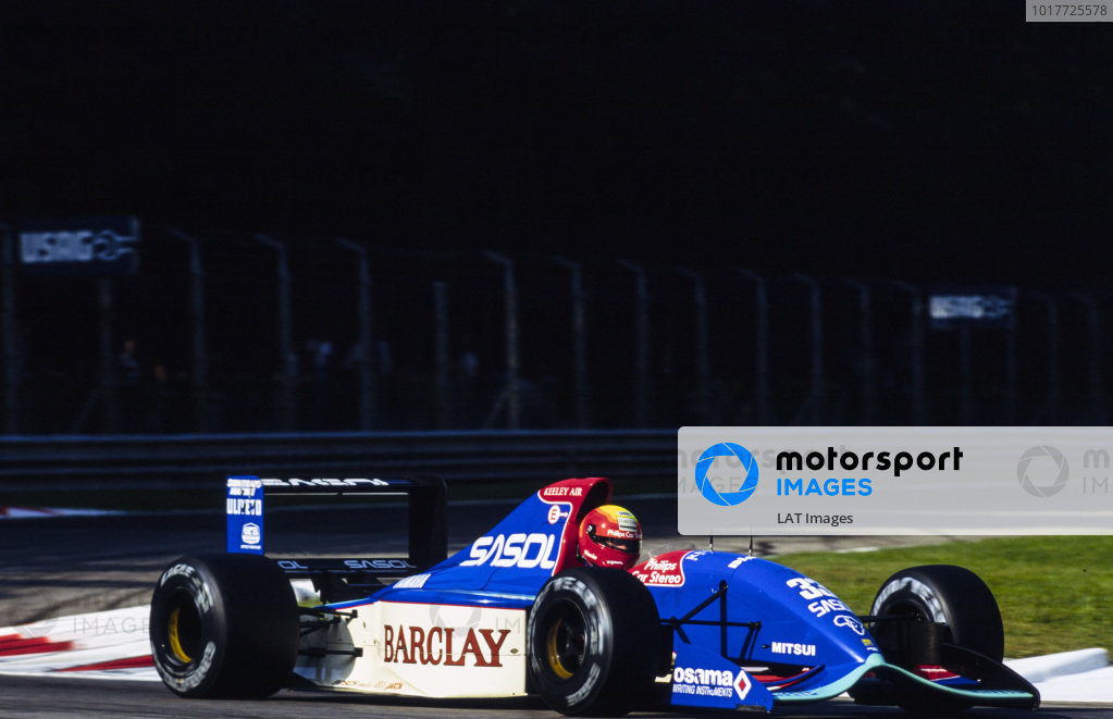 Mauricio Gugelmin, Jordan 192 Yamaha. | Italian GP | Motorsport Images