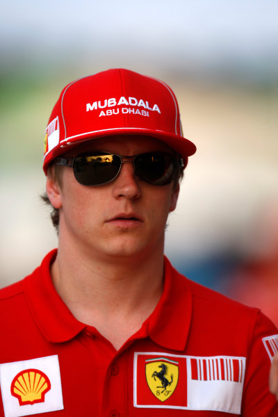 Sepang, Kuala Lumpur, Malaysia
2nd April 2009
Kimi Raikkonen, Ferrari F60. Portrait.
World Copyright: Glenn Dunbar/LAT Photographic
ref: Digital Image _O9T3642 Sepang, Kuala Lumpur, Malaysia
2nd April 2009
Kimi Raikkonen, Ferrari F60. Portrait.
World Copyright: Glenn Dunbar/LAT Photographic
ref: Digital Image _O9T3642