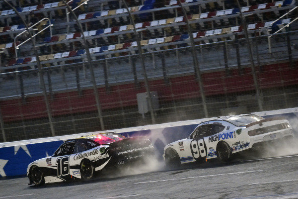 #16: A.J. Allmendinger, Kaulig Racing, Chevrolet Camaro Ellsworth Advisors and #98: Chase Briscoe, Stewart-Haas Racing, Ford Mustang Ford Performance Racing School #16: A.J. Allmendinger, Kaulig Racing, Chevrolet Camaro Ellsworth Advisors and #98: Chase Briscoe, Stewart-Haas Racing, Ford Mustang Ford Performance Racing School