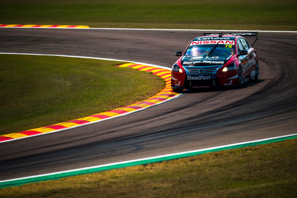 2017 Supercars Championship Round 6. 
Darwin Triple Crown, Hidden Valley Raceway, Northern Territory, Australia.
Friday June 16th to Sunday June 18th 2017.
Simona de Silvestro drives the #78 Team Harvey Norman Nissan Altima.
World Copyright: Daniel Kalisz/LAT Images
Ref: Digital Image 160617_VASCR6_DKIMG_0278.JPG