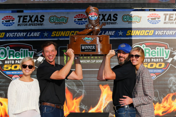 2017 Monster Energy NASCAR Cup Series
O'Reilly Auto Parts 500
Texas Motor Speedway, Fort Worth, TX USA
Sunday 9 April 2017
Jimmie Johnson celebrates in victory lane
World Copyright: Russell LaBounty/LAT Images
ref: Digital Image 17TEX1rl_5480 2017 Monster Energy NASCAR Cup Series
O'Reilly Auto Parts 500
Texas Motor Speedway, Fort Worth, TX USA
Sunday 9 April 2017
Jimmie Johnson celebrates in victory lane
World Copyright: Russell LaBounty/LAT Images
ref: Digital Image 17TEX1rl_5480