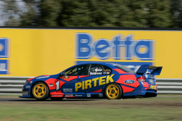 2004 Australian V8 Supercars
Sandown, Australia. 12th Sepetmber 2004
V8 Supercar drivers Marcos Ambrose and Greg Ritter during the Betta Electrical 500 being held this weekend at Sandown International Raceway Melbourne, Australia.
World Copyright: Mark Horsburgh/LAT Photographic
ref: DIgital Image Only