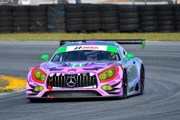 IMSA WeatherTech SportsCar Championship
The Roar Before the Rolex 24
Daytona International Speedway
Daytona Beach, FL USA
Friday 5 January 2018
#71 P1 Motorsports Mercedes AMG GT3: Kenton Koch, Robert Foley III, Juan Perez, Loris Spinelli
World Copyright: Richard Dole
LAT Images