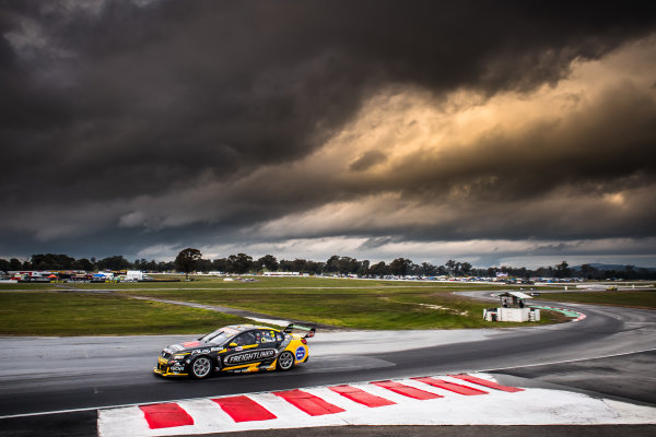 2017 Supercars Championship Round 5. 
Winton SuperSprint, Winton Raceway, Victoria, Australia.
Friday May 19th to Sunday May 21st 2017.
Nick Percat drives the #8 Team Clipsal Brad Jones Racing Commodore VF.
World Copyright: Daniel Kalisz/LAT Images
Ref: Digital Image 190517_VASCR5_DKIMG_3533.JPG