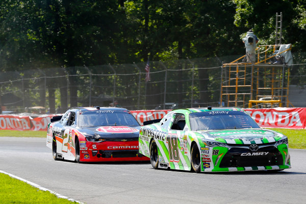NASCAR XFINITY Series
Mid-Ohio Challenge
Mid-Ohio Sports Car Course, Lexington, OH USA
Saturday 12 August 2017
Regan Smith, Interstate Batteries Toyota Camry and Ben Kennedy, Rheem Chevrolet Camaro
World Copyright: Russell LaBounty
LAT Images NASCAR XFINITY Series
Mid-Ohio Challenge
Mid-Ohio Sports Car Course, Lexington, OH USA
Saturday 12 August 2017
Regan Smith, Interstate Batteries Toyota Camry and Ben Kennedy, Rheem Chevrolet Camaro
World Copyright: Russell LaBounty
LAT Images