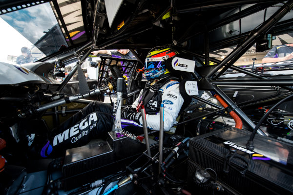 2017 Supercars Championship Round 7. 
Townsville 400, Reid Park, Townsville, Queensland, Australia.
Friday 7th July to Sunday 9th July 2017.
Jason Bright driver of the #56 MEGA Racing Ford Falcon FG-X.
World Copyright: Daniel Kalisz/ LAT Images
Ref: Digital Image 090717_VASCR7_DKIMG_5393.NEF