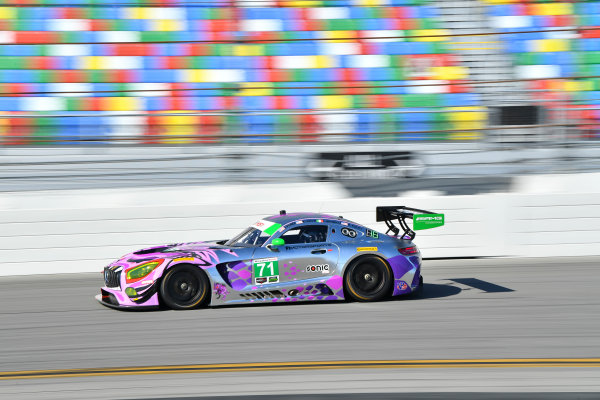 IMSA WeatherTech SportsCar Championship
The Roar Before the Rolex 24
Daytona International Speedway
Daytona Beach, FL USA
Saturday 6 January 2018
#71 P1 Motorsports Mercedes AMG GT3: Kenton Koch, Robert Foley III, Juan Perez, Loris Spinelli
World Copyright: Richard Dole
LAT Images